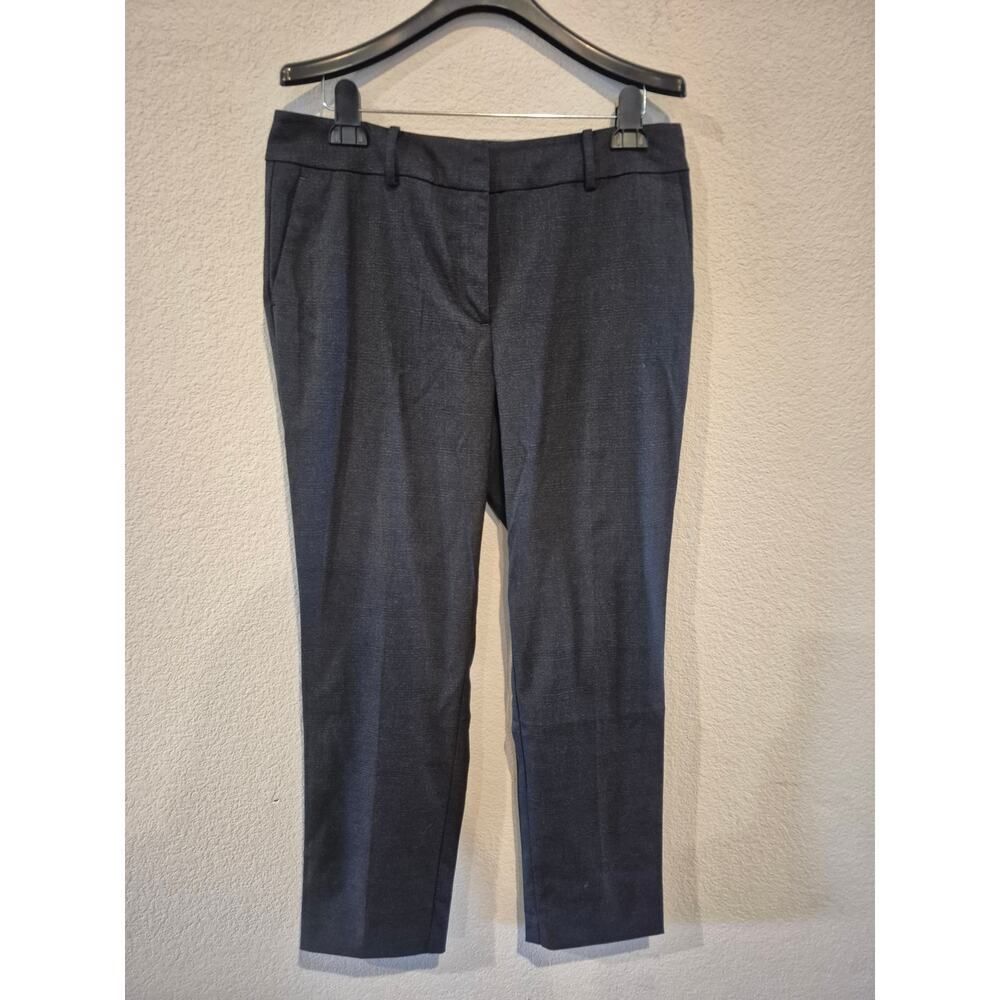 Ann Taylor LOFT Custom Stretch Ankle Dress Pants‎ Julie Fit Size 8 Heather Gray